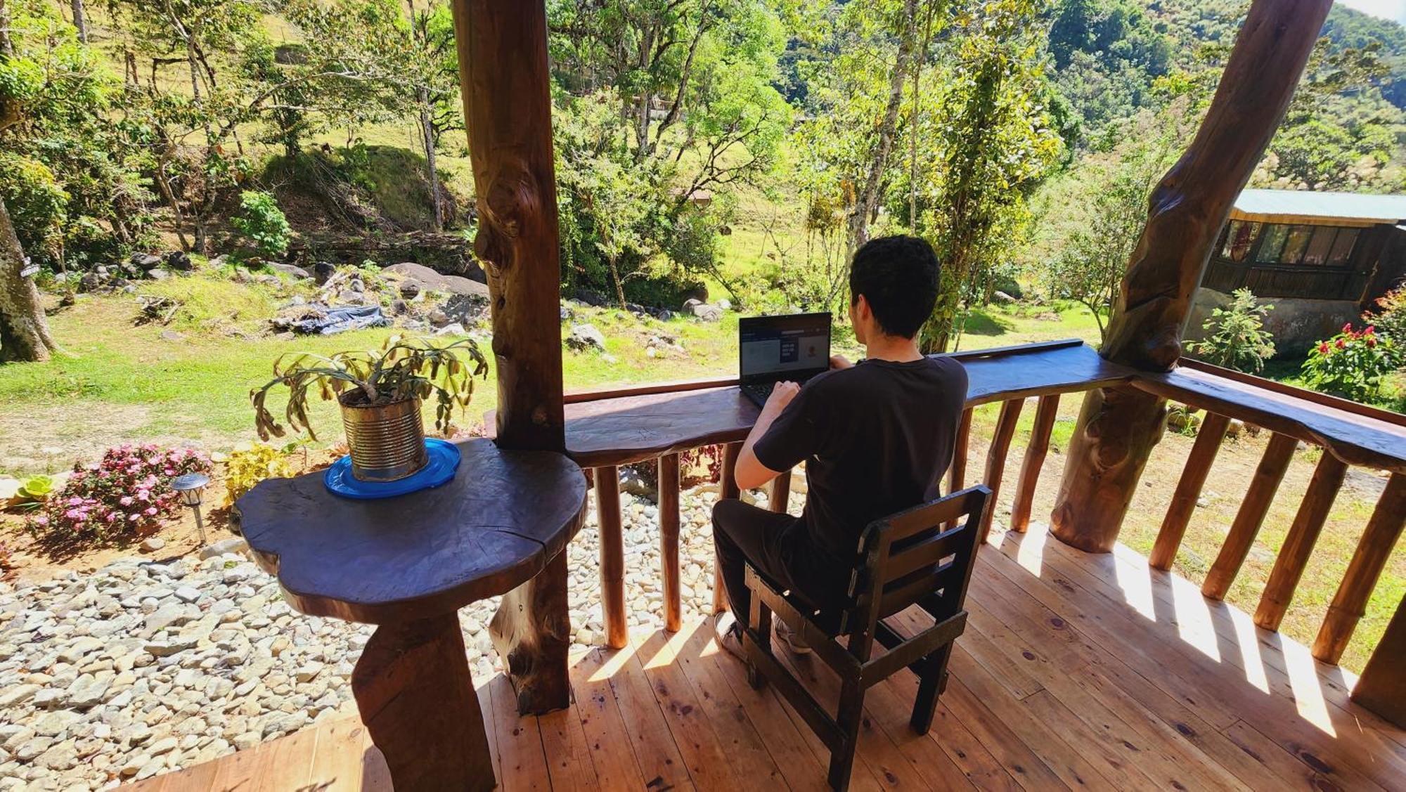 Hospedajes Richie Eco Camp Providencia المظهر الخارجي الصورة